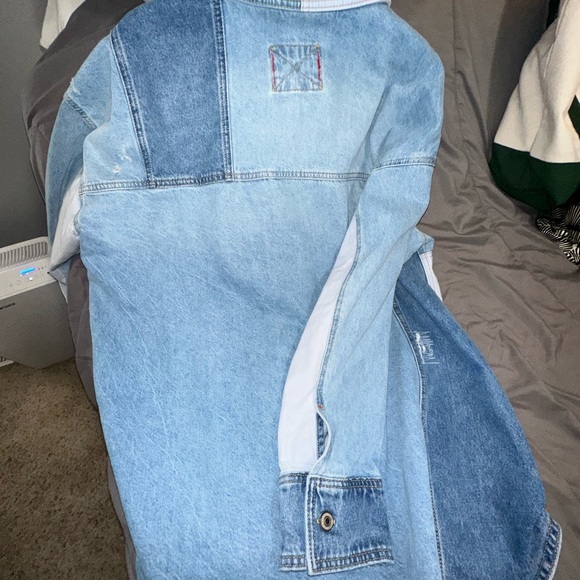 Free People patchwork denim jacket - Picture 4 of 4